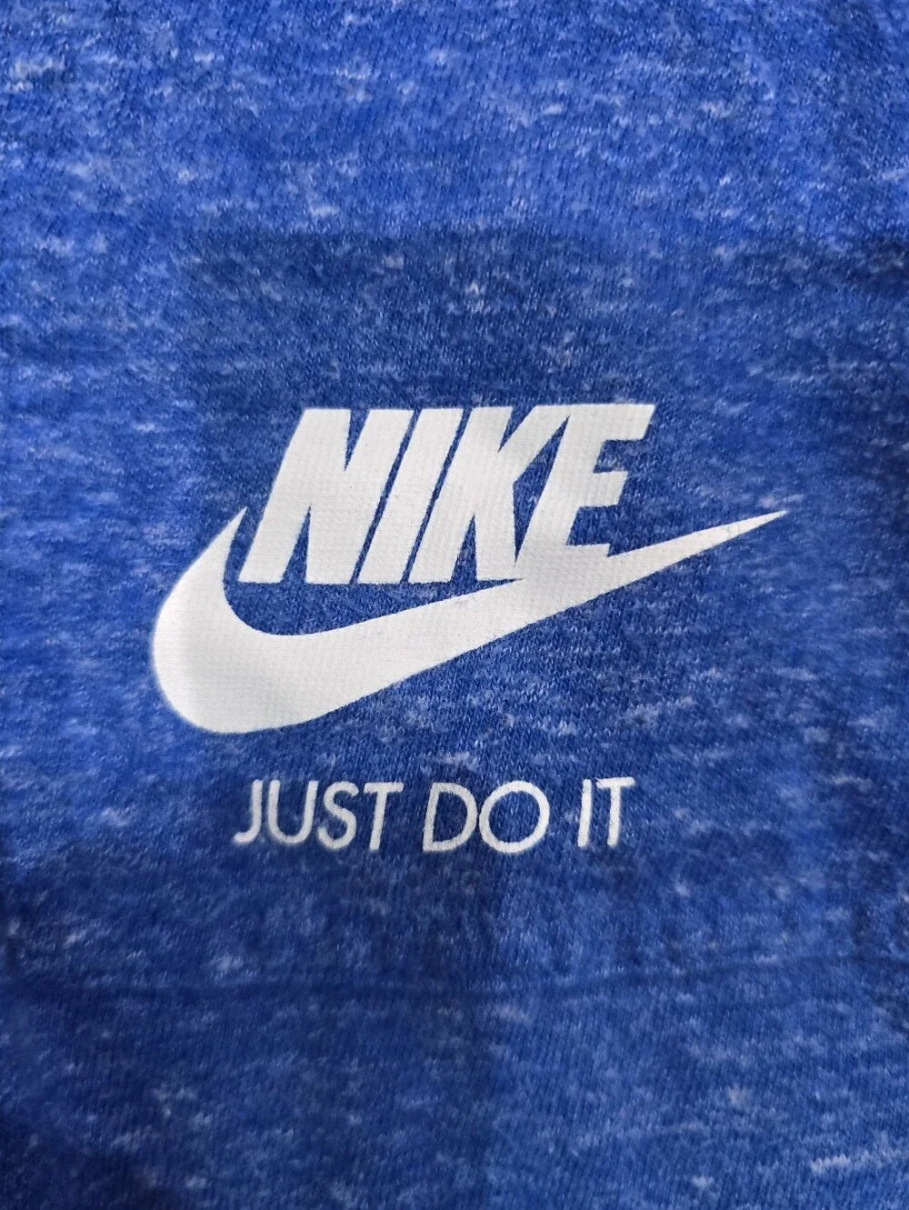 Nike Girls Heathered Royal Blue Jogger Pants Size L